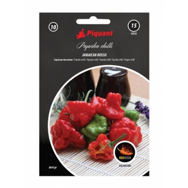 Jamaikanische Rosso-Chili-Pfeffersamen