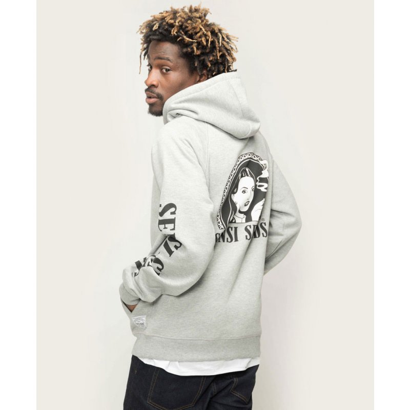 Sensi Seeds Original Kapuzenpullover grau