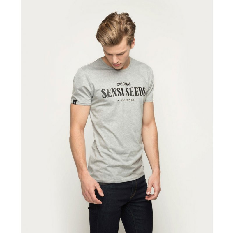 Sensi Original Sport-T-Shirt grau