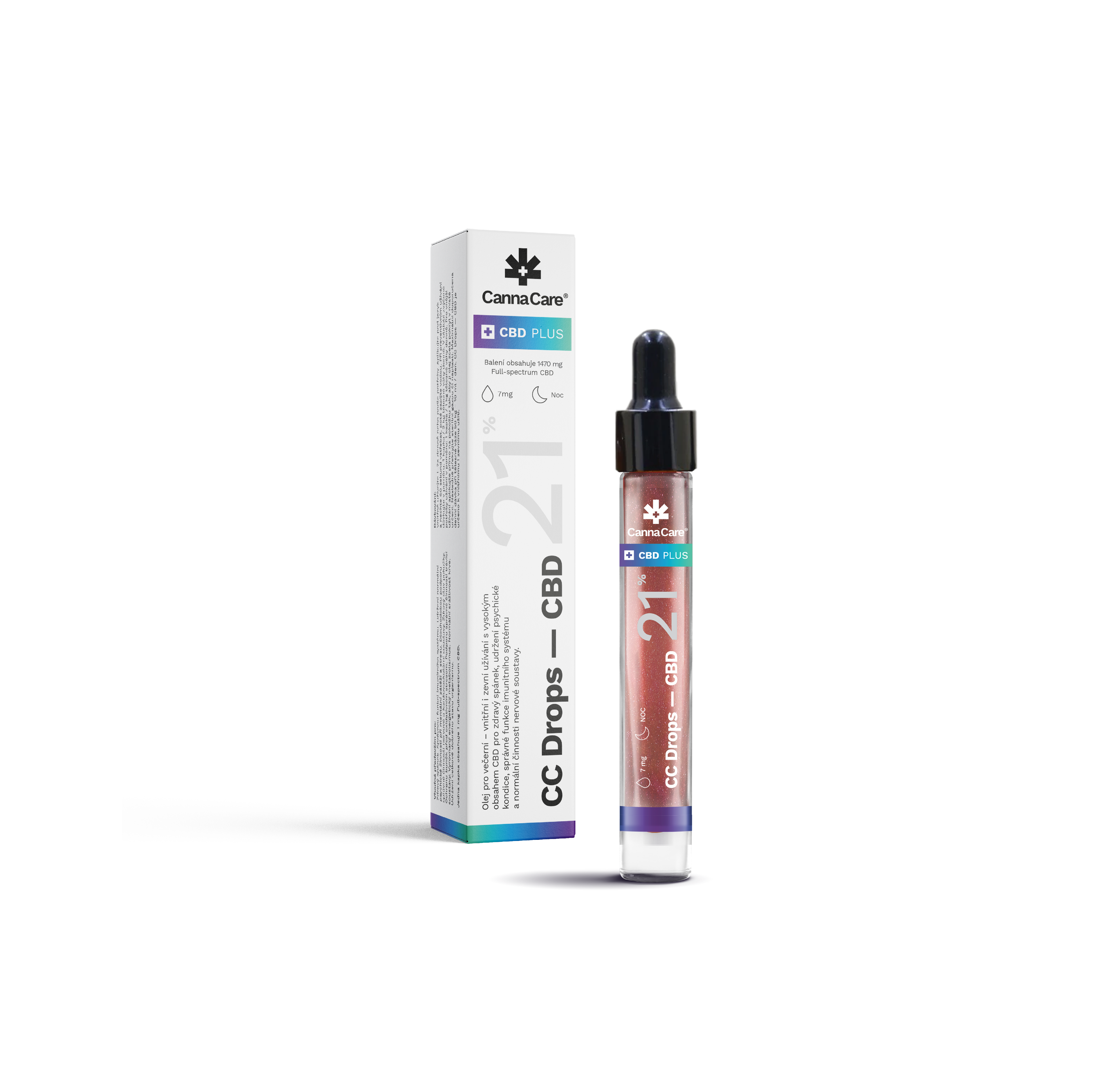 Cannacare Tropfen CBD 21 % 7 ml