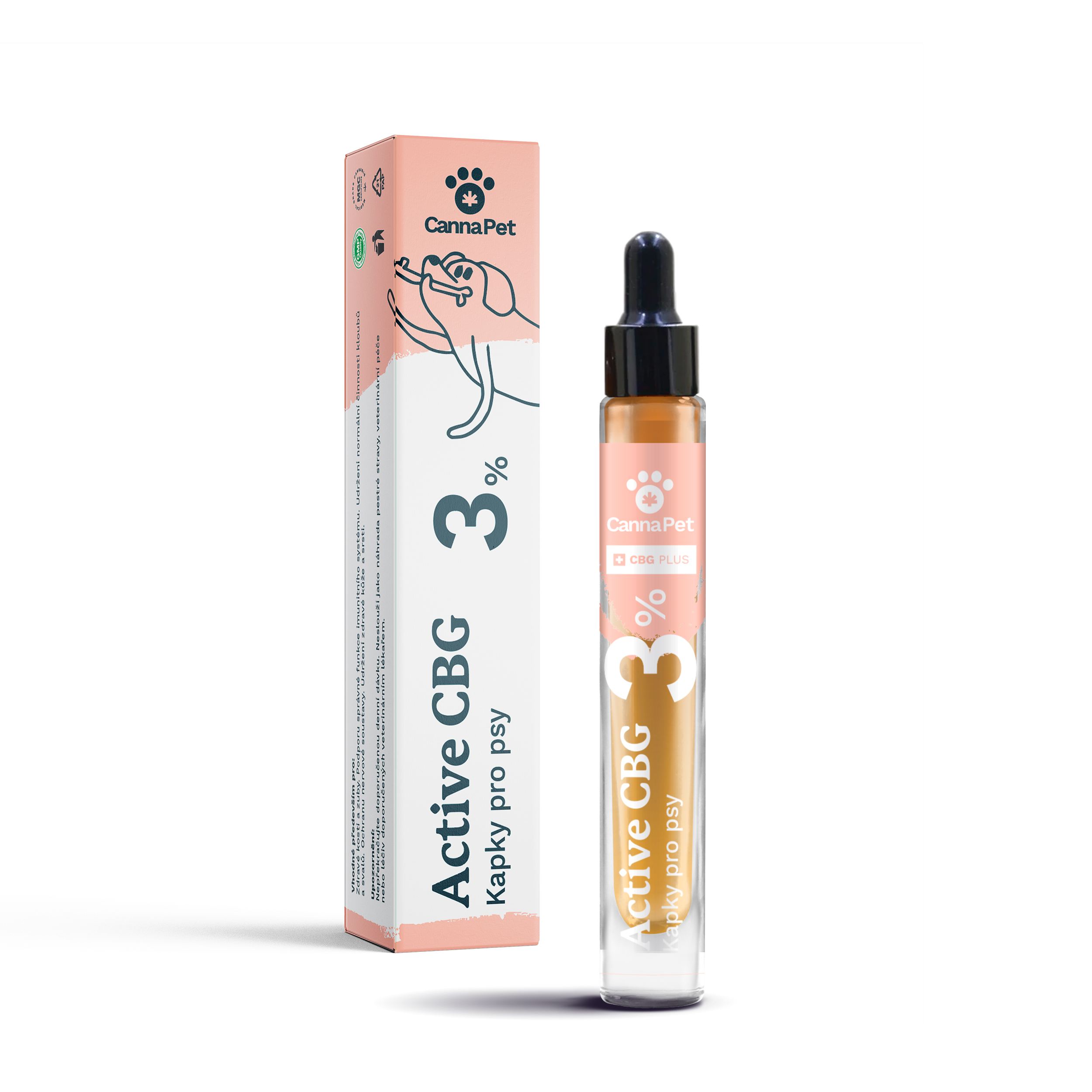 Cannacare Tropfen PET CBG 3 % Aktiv 7 ml