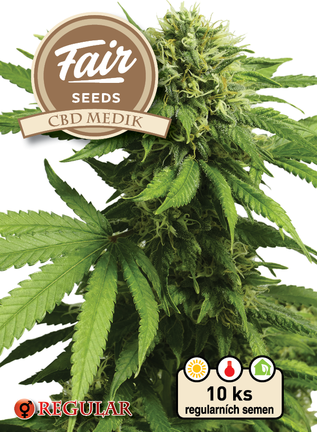 Fair Seeds CBD Medik, Regular, 3 Stk