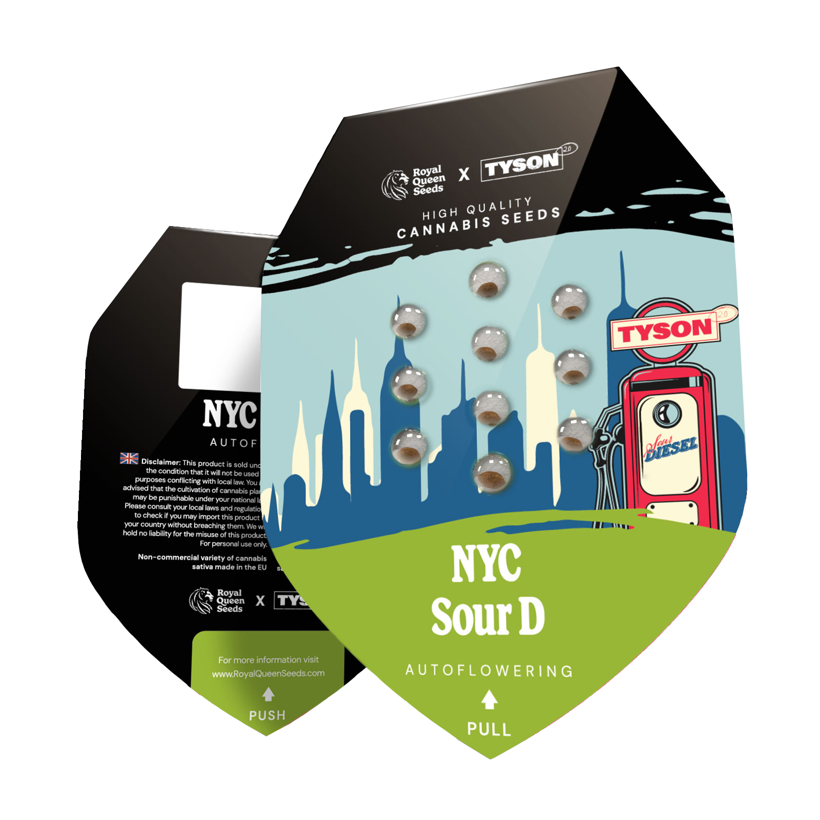 Royal Queen Seeds x Mike Tyson NYC Sour D Auto5 Stk