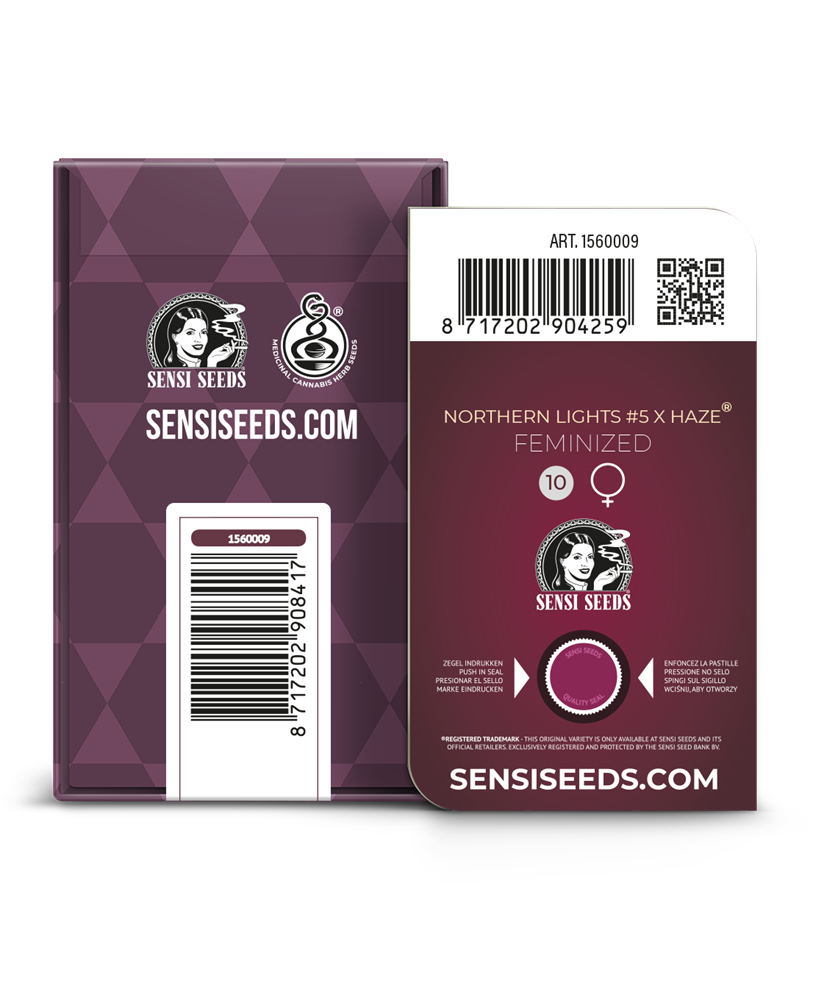 Sensi Seeds Northern Light #5 x Haze feminisiert