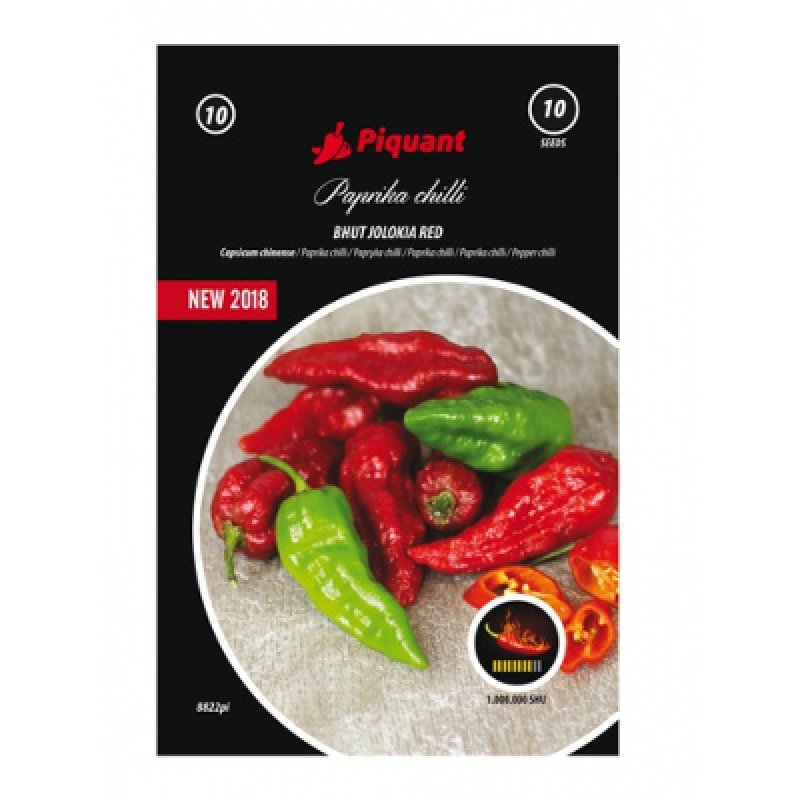 Samen der roten Chilischote Bhut Cholokia
