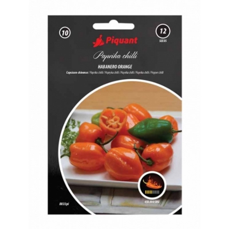 Habanero-Orangen-Chili-Pfeffersamen