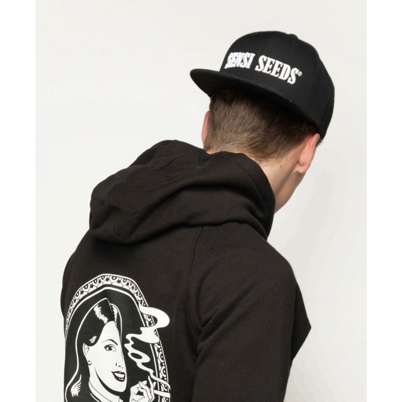 Sensi Limited Snapback Cap – OSFA – Schwarz/Weiß