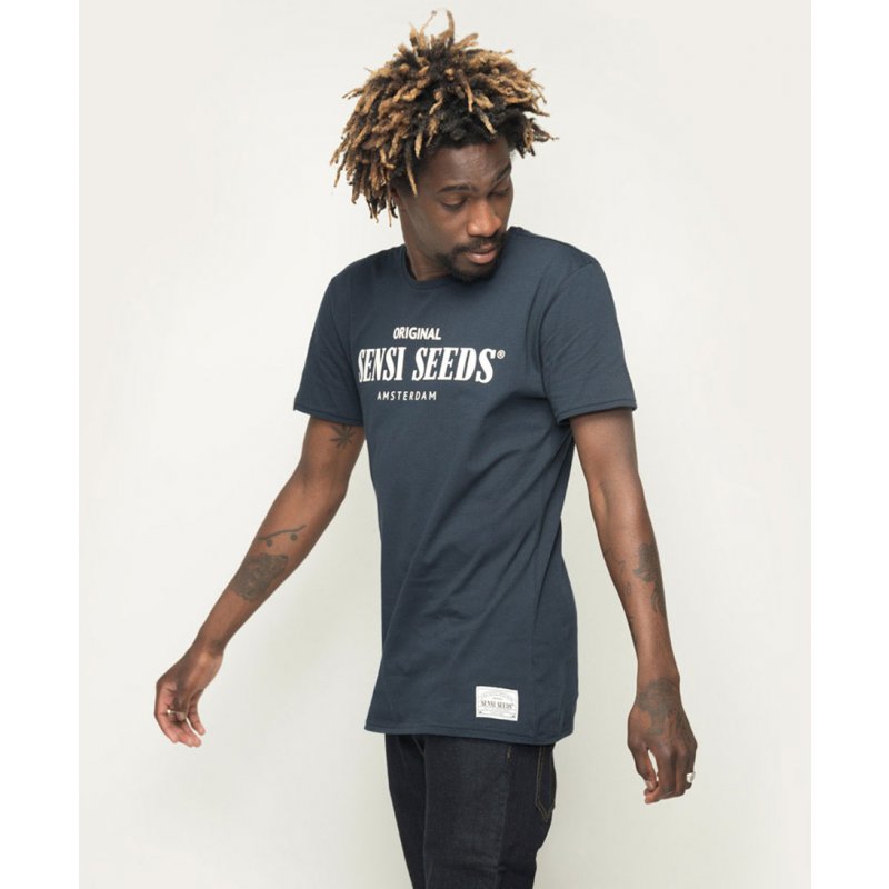 Sensi Original Sport-T-Shirt blau