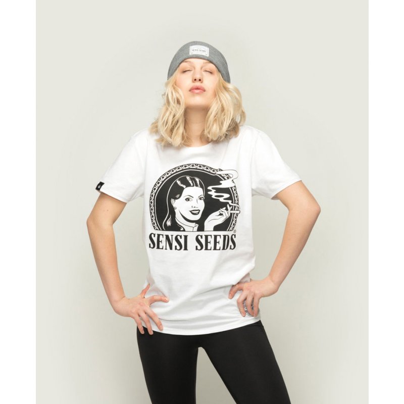 Sensi Seeds Original Logo T-Shirt weiß