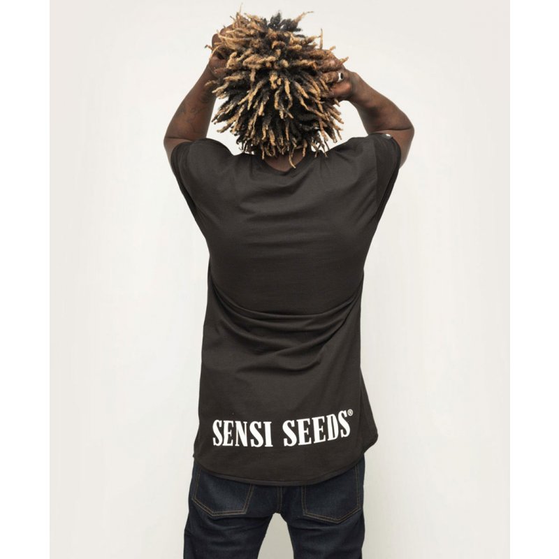 T-Shirt Sensi Seeds Urban Long Tee schwarz