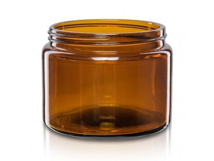 Glasdose, Braunglas, 60 ml