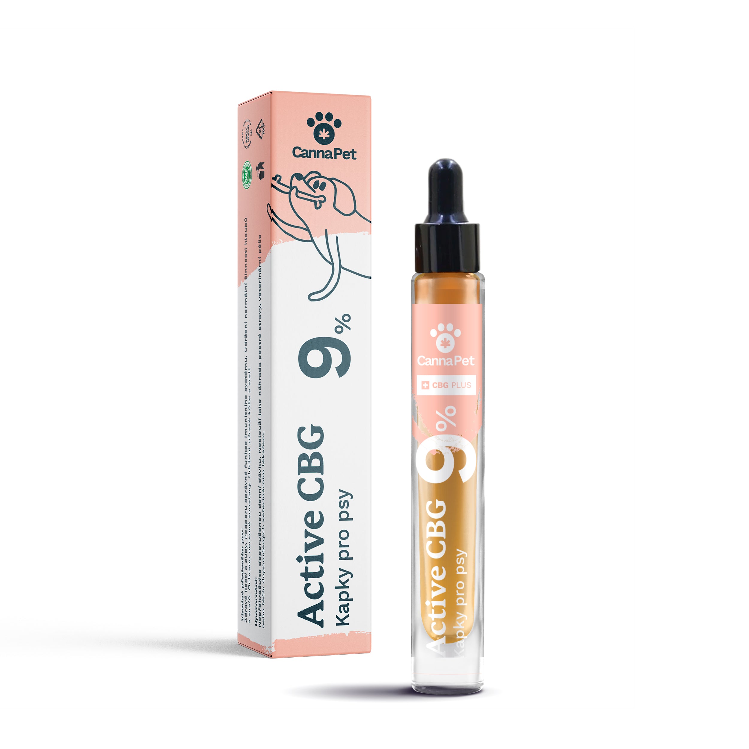 Cannacare Tropfen PET CBG 9 % Aktiv 7 ml