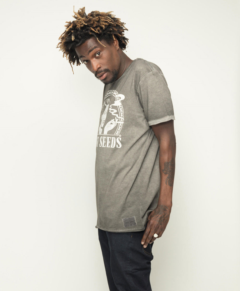 Sensi Seeds Original Logo T-Shirt, grau, Größen S-XXL