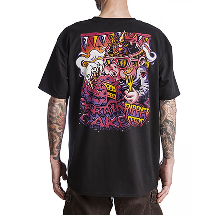 Ripper Seeds Brain Cake T-Shirt, XL